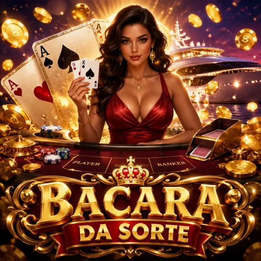 Mesa de Bac Bo ao vivo com dealer e dados sobre feltro escuro