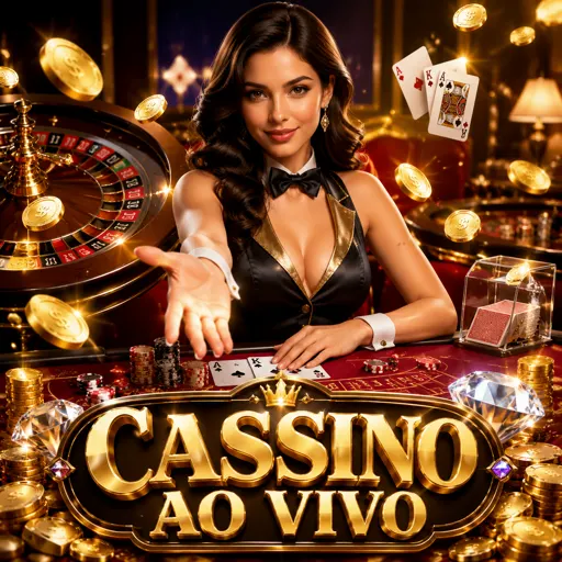 Dealer brasileiro girando a roleta em estúdio ao vivo
