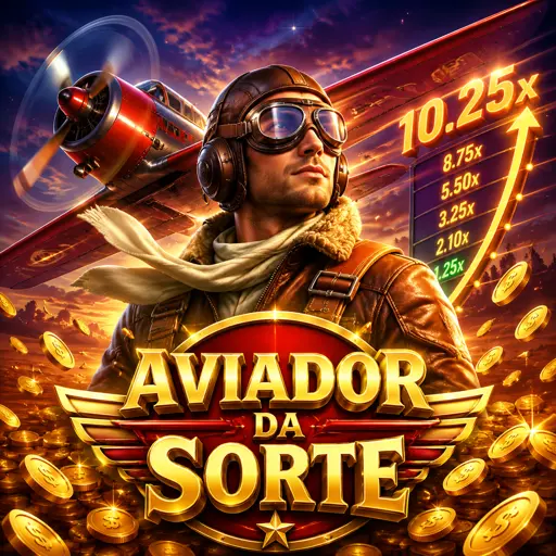 Avião do multiplicador ilustrando o ponto de retirada antes do crash