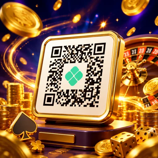 QR Code PIX na tela de um celular com selo de rapidez de processamento